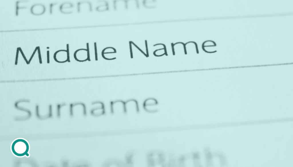 find middle name