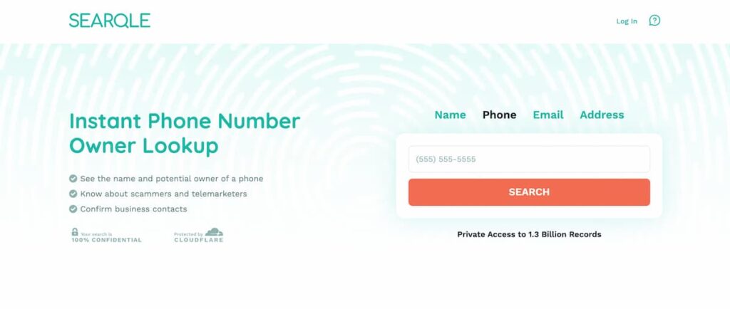 Searqle phone lookup
