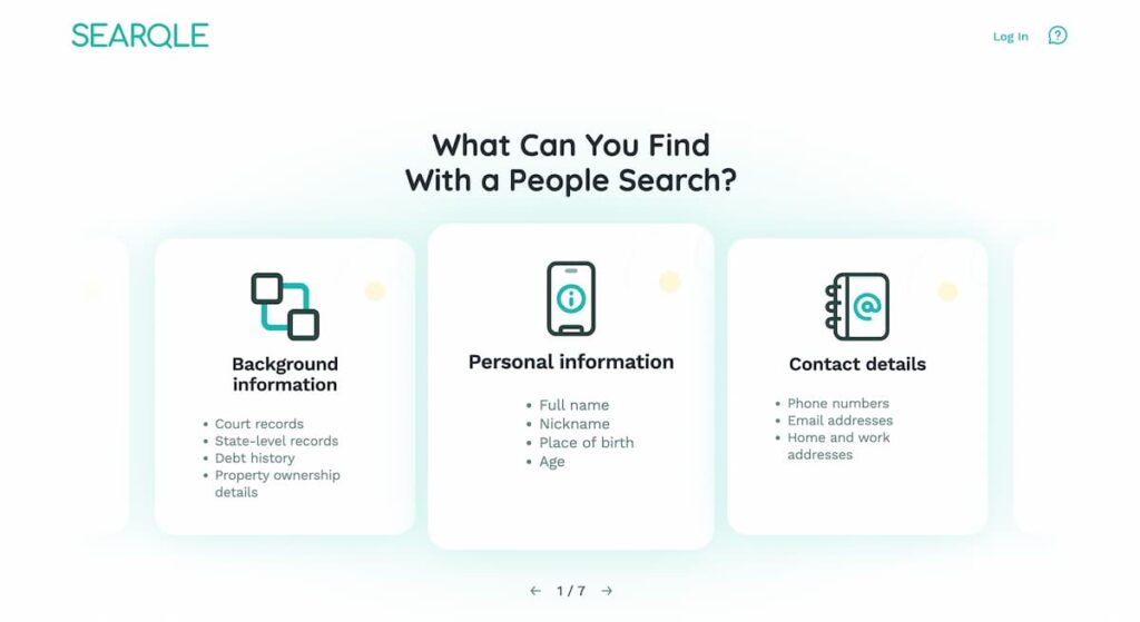 searqle background check name lookup