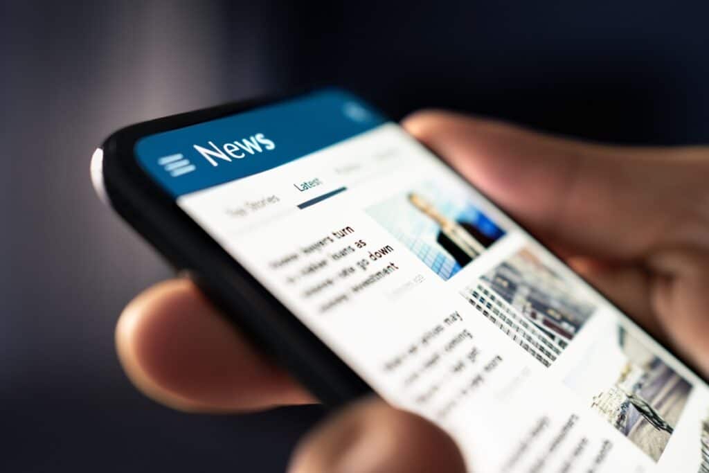 newspaper websites