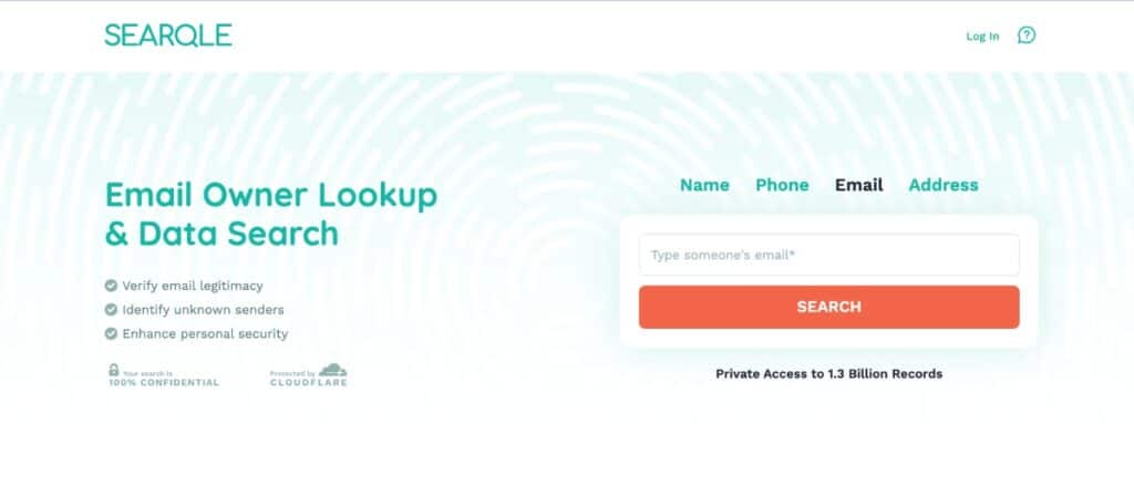 searqle email lookup